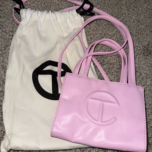 Telfar Handbags - Telfar Light Pink Mini Bag